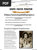 Scriptures Against Hopelessness _ HopeFaithPrayer