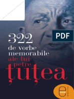 322 de vorbe memorabile ale lui Petre Ţuţea .pdf