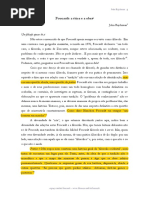 Artigo Foucault a Ética e a Obra