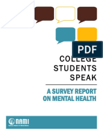 College Students Speak - A Survey Report On Mental Health NAMI 2012 PDF