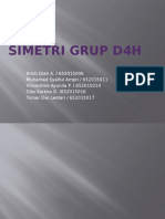 SIMETRI GRUP D4H