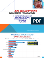 Cáncer de Cuello Uterino DX y TX Dr. Hernández 2019