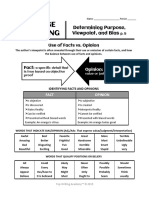 Determining Purpose, Viewpoint, and Bias