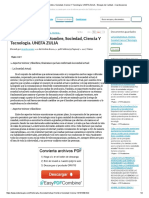 La Sociedad Actual - Hombre, Sociedad, Ciencia Y Tecnología