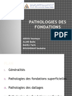 Pathologies Fondations
