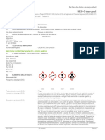 SKC S Aerosol Safety Data Sheet Espanol (1)