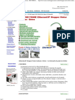 AMCI - Stepper Motor Control - Stepper Motor Drivers - SD17060E Ethernet - IP Stepper Motor Indexer - Drive