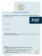 Uncertainty in Quantitative Risk Analysis - Characterisation and Methods of Treatment