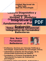 Modelo Secuencial Integrativo de Fernández Ballesteros