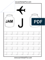 Funlettertracing J PDF