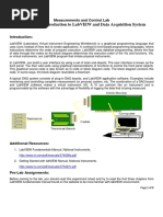 Exp4 LabVIEW and Data Acquisition Systems