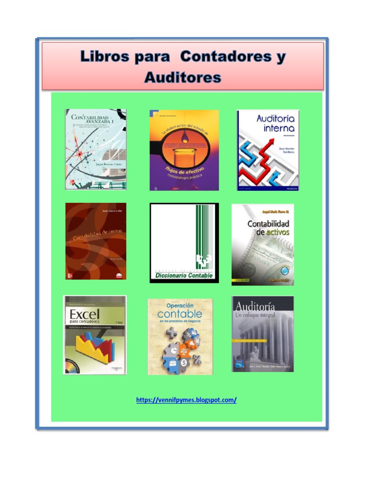 Libros de Auditoría y Contabilidad PDF | PDF | Auditoría financiera ...