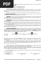 Trabalho Escolar Sobre Cinematica