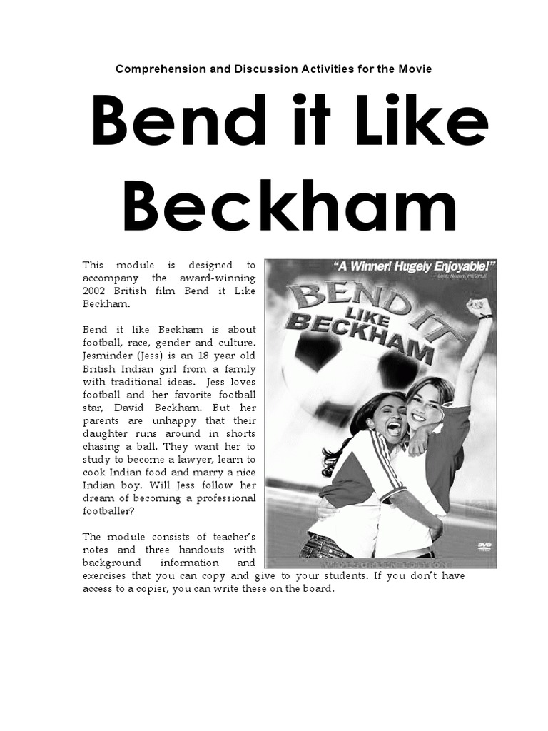 Bend It Like Beckham Resume