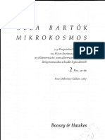 MikroKosmos 2 Béla Bartók