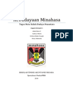 Makalah Mengenal Kebudayaan Minahasa Sul PDF