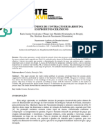 Artigo Sobre Retração em Barbotina de Grés PDF