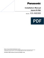 KX-NS300 Installation Manual PDF