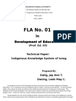 FLA No. 01: Development of Education