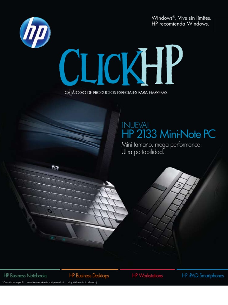 Catalogo HP PDF | PDF | Computadoras personales | Ordenador portátil