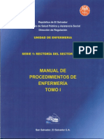 Manual de Procedimientos de Enfermeria I de El Salvador PDF