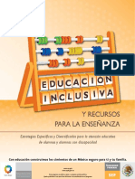 Estrategias Especificas Diversificadas Atención Educativa