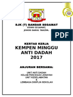 Kertas Kerja Minggu Anti Dadah