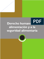 Derecho Humano a La Alimentación y Seguridad Alimentaria Nutricional