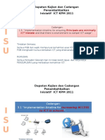 Dapatan Kajian Dan Cadangan Masalah ICT