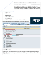 Sap MM Defining Structure