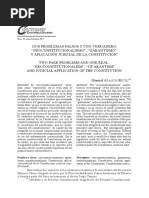 Dos Problemas Falsos y Uno Verdadero