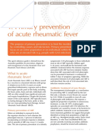 Primary Prevention of Acute Rheumatic Fever