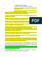 Exercícios de Matemática Financeira e Engenharia Econômica