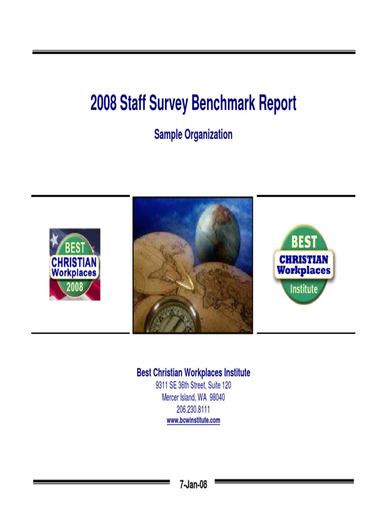 2008 Sample Benchmark PDF | PDF