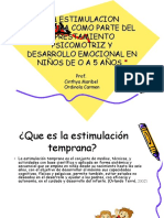 LA ESTIMULACION TEMPRANA COMO PARTE DEL APRESTAMIENTO.ppt