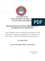 Byproducts Utilization from Wheat Milling for Value Added Products