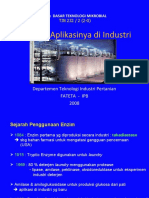 X. DTM Enzim & Aplikasinya Di Industri