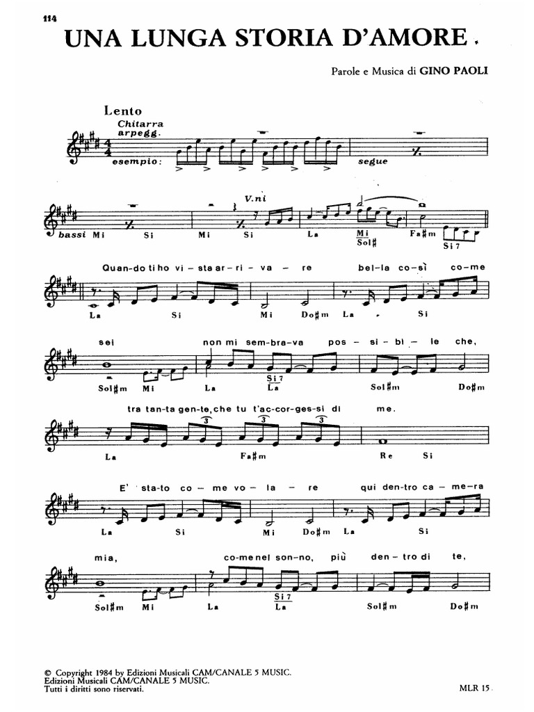 Spartiti Gino Paoli Una Lunga Storia D'amore.pdf