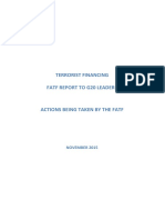 Terrorist Financing - FATF Reporbbbt to G20 Leaders - Actions Being Taken by FATF