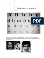 Sindromul Trisomiei 8