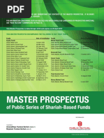 Master Prospectus - Public Series of Shariah-Based Funds