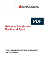 Guide To Standards - Pools and Spas