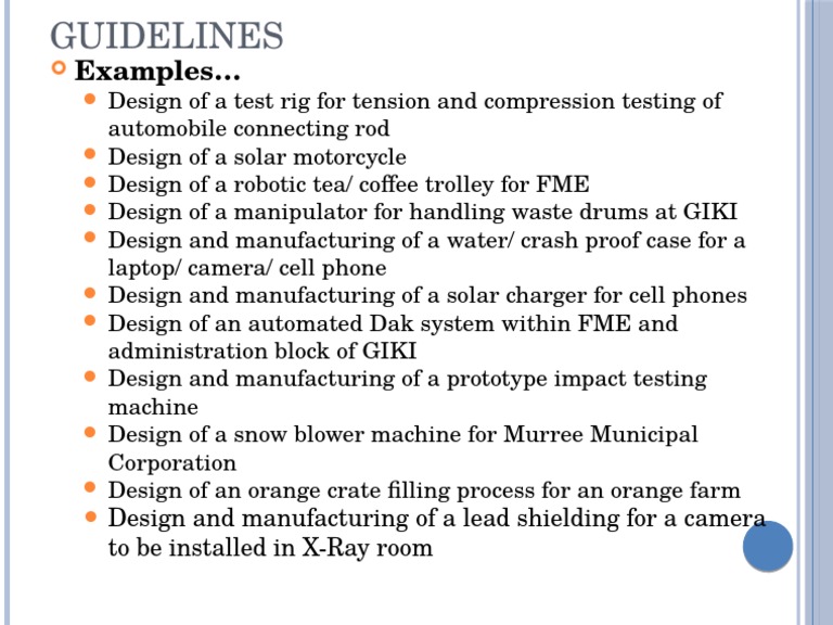 Examples : Design and Manufacturing of A Lead Shielding For A Camera To ...