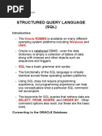 SQL Notes