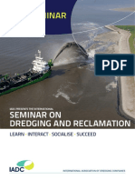 Iadc Dredging Brochure Seminar On Dredging and Reclamation