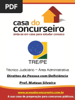 Apostila Tre Pe Direitos Da Pessoa Com Deficiencia Mateus Silveira Unlocked