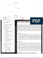 222 Performing A VNC Installation
