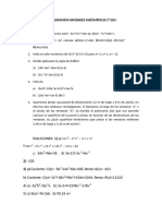 Ejercicios Polinomios Con Soluciones Finales Matemáticas 2º Eso