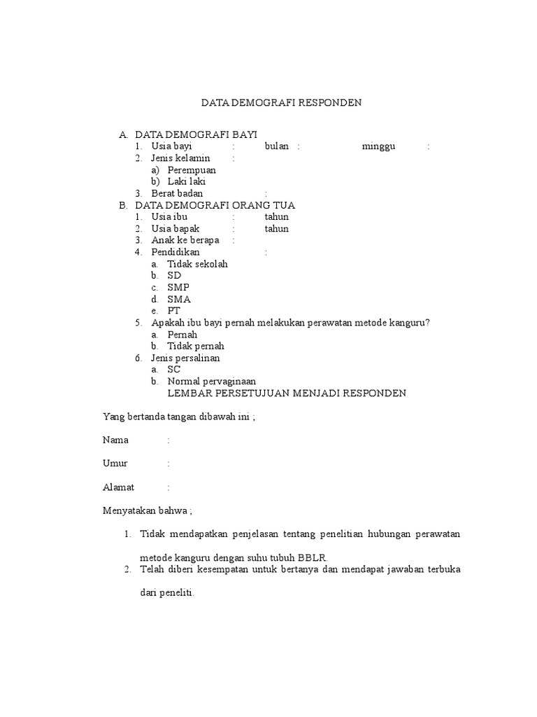 Data Demografi Responden Pdf