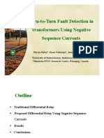 Urn-To-Turn Fault Detection in Transformers